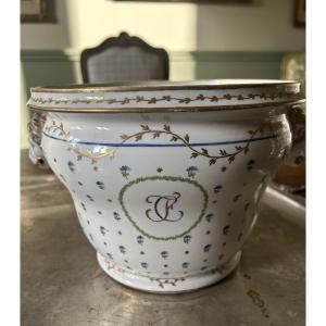 Porcelain Cooler, Manufacture De La Reine, Circa 1785