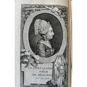 The Military, Political And Private Life Of Mademoiselle Charles Louise d'Eon De Beaumont 1779