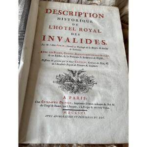 Historical Description Of The Royal Hotel Of The Invalides 1756 Abbé Pereau 