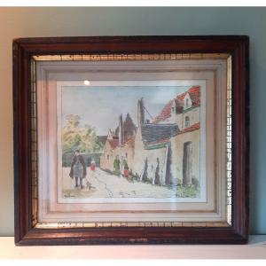 Drawing Of Mechelen Amedee Lynen 1919