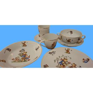 Baudour Porcelain Baby Service