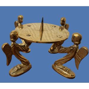 Heavy Candle Holder For The Angels.