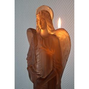 Guardian Angel With A Candle