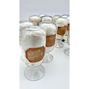 19th-century Collection Of Glass Monstrances