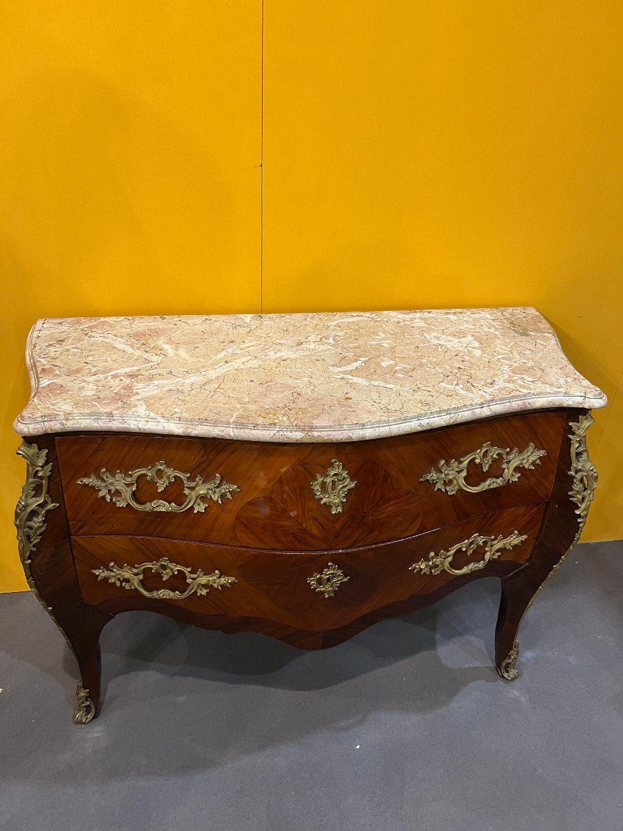 Commode in stile Luigi XV. Parigi, 1770.-photo-1