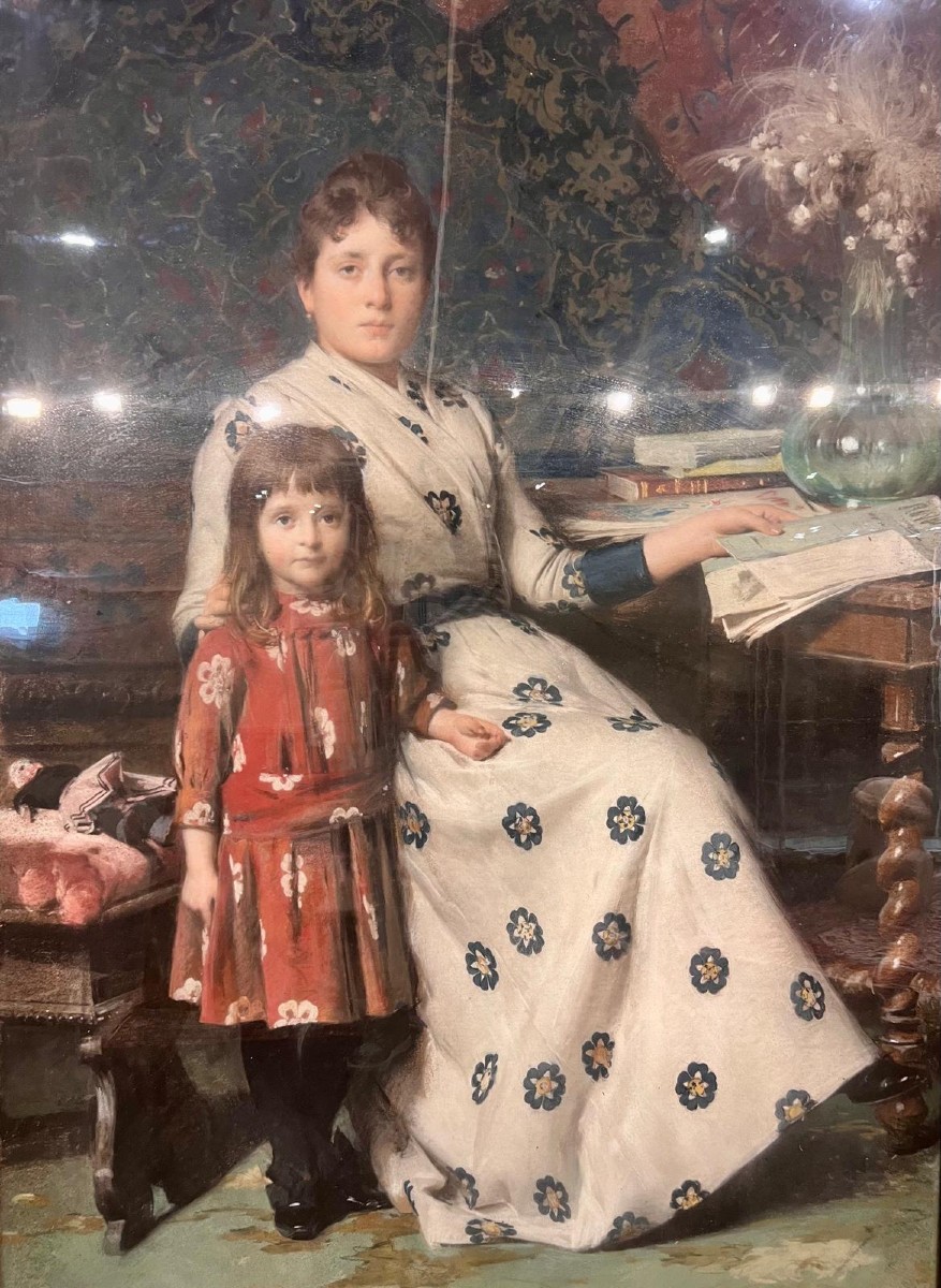 Pastello su carta firmato Giacomo Grosso. Torino, 1890-photo-4