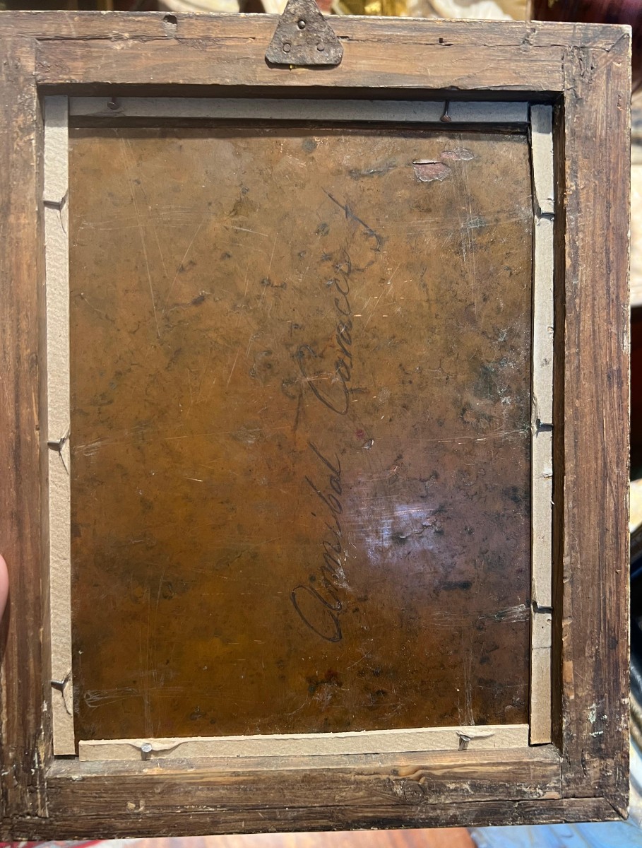 Ecce Homo olio su rame. Italia, XVII secolo -photo-2