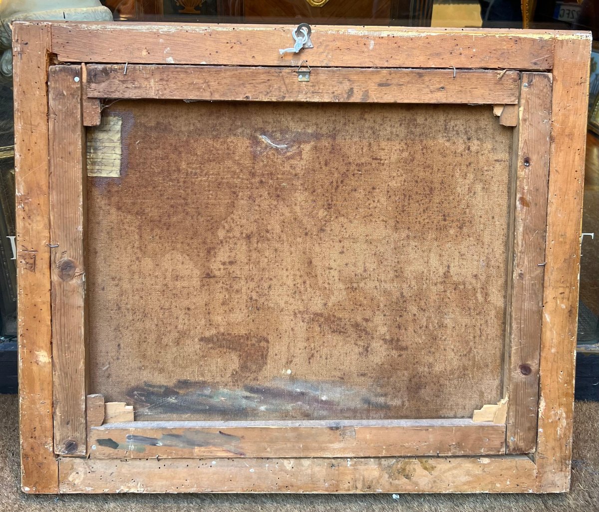 Bozzetto "Le Quattro Stagioni", olio su tela. XVIII secolo.-photo-2