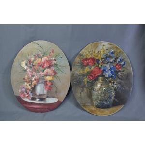 Oil On Panel Guy Le Florentin