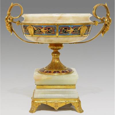  Neo-greek Style Cup By Ferdinand Barbedienne (1810-1892) And Louis-constant Sévin (1821-1888)