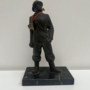 Firefighter Statue.