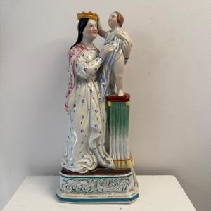 Earthenware Virgin Mary After Childbirth. 