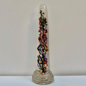 Sulfide, Paperweight With Inclusions.