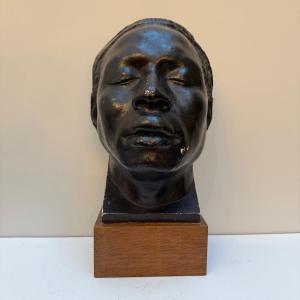 Statue, Head Of An African. 