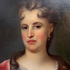 18th Century Painting, Louis XIV Period Portrait