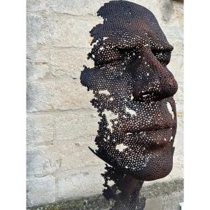 Manuel Marti Moreno Face Sculpture