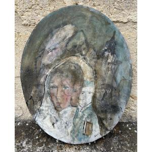 Zwi Milshtein Painting Faces 