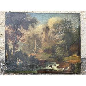 19th Century Painting Of A Wedding Scene 