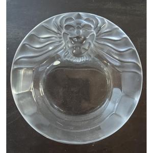 Lalique Lion Ashtray