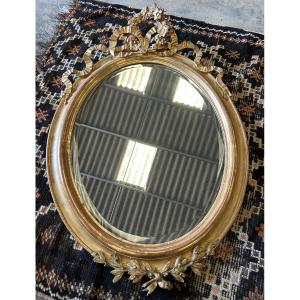 Gold Medallion Mirror