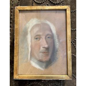 Pastel 18th Century Portrait Of A Man 
