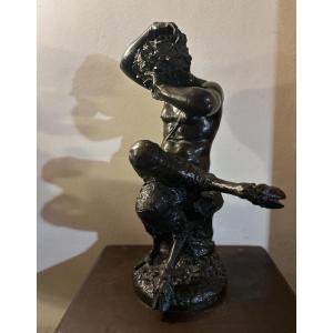 Claude Michel Clodion Bronze Sculpture Fauna