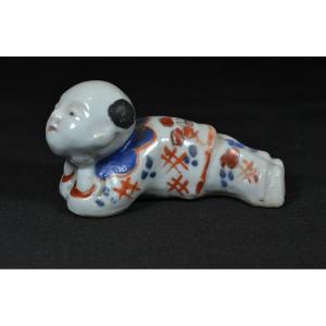 Brush Rest In Arita Porcelain, Kakiemon Kilns. Japan, Late 17th Century.