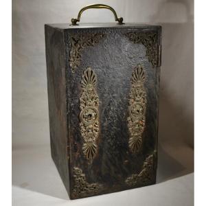 Iron Travel Safe. Europe, 19th Century.