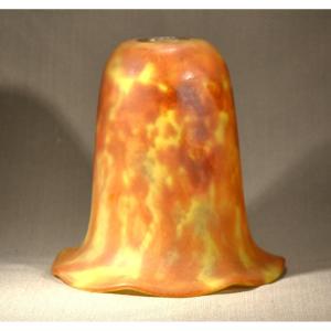 Daum Glass Paste Tulip. France, Early 20th Century. 