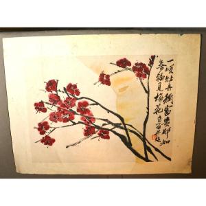 Collotype Of Qi Baishi On Laid Paper. China, Republic Period.
