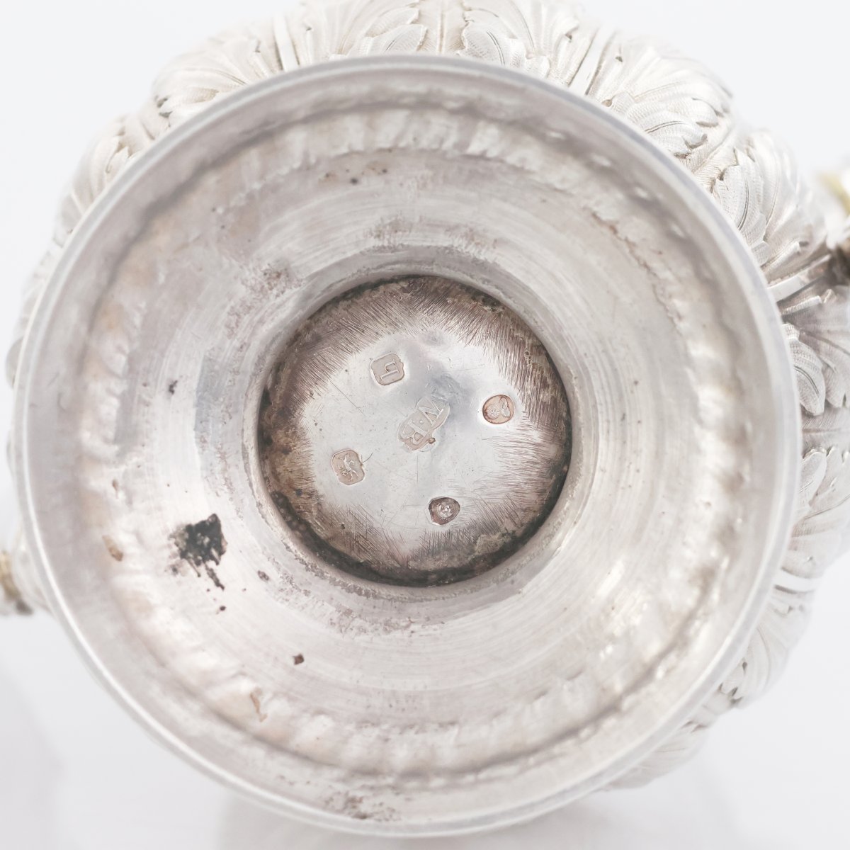 Caffettiera in argento sterling Giorgio IV, William Bateman I, Londra, 1823-photo-4