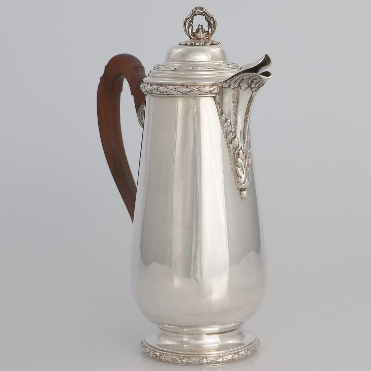 Cioccolatiera in argento, Victor Boivin, Parigi, fine XIX secolo-photo-3