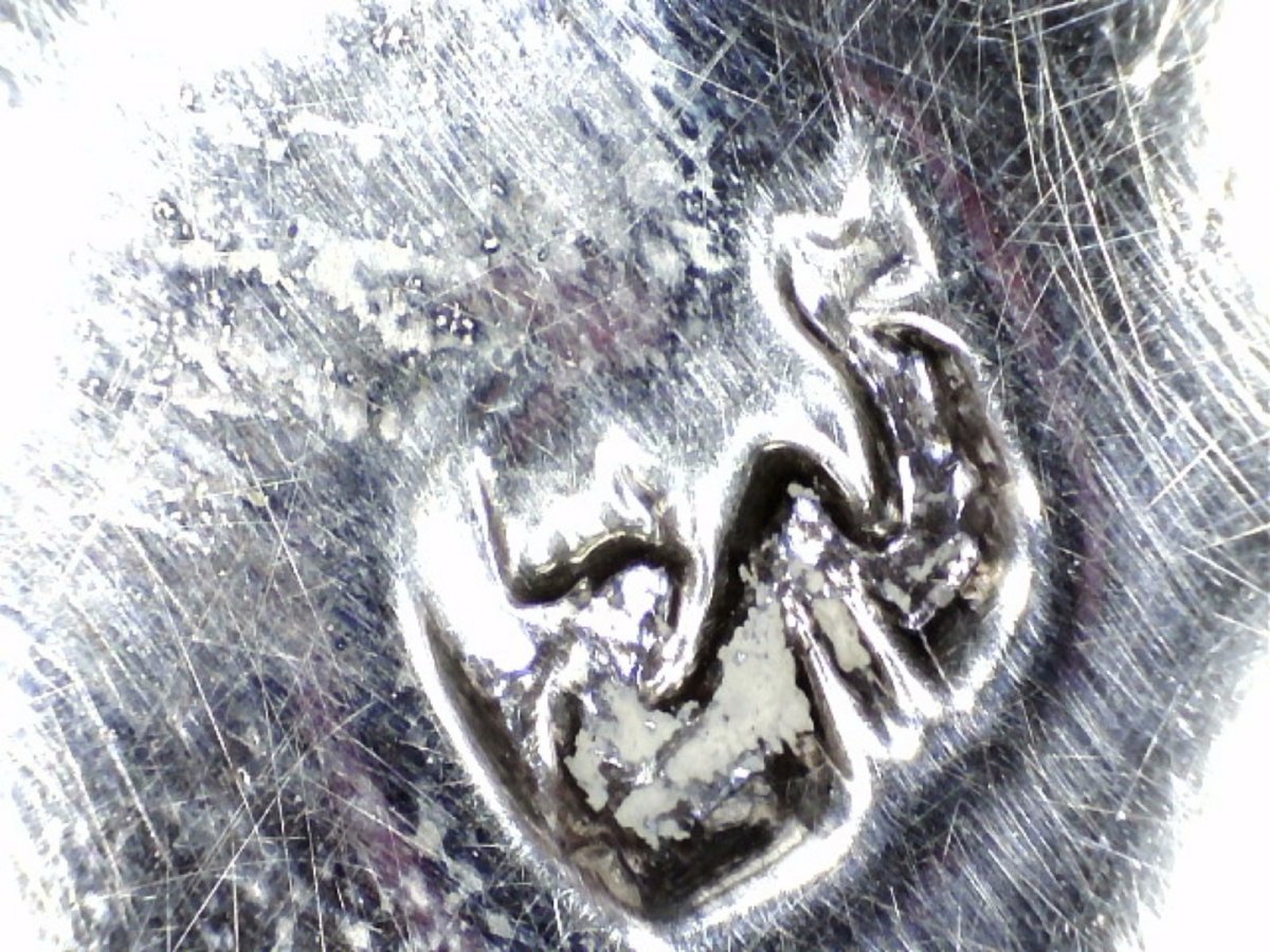 Tankard in argento sterling Carlo II, argentiere WS, Londra, 1676?-photo-5