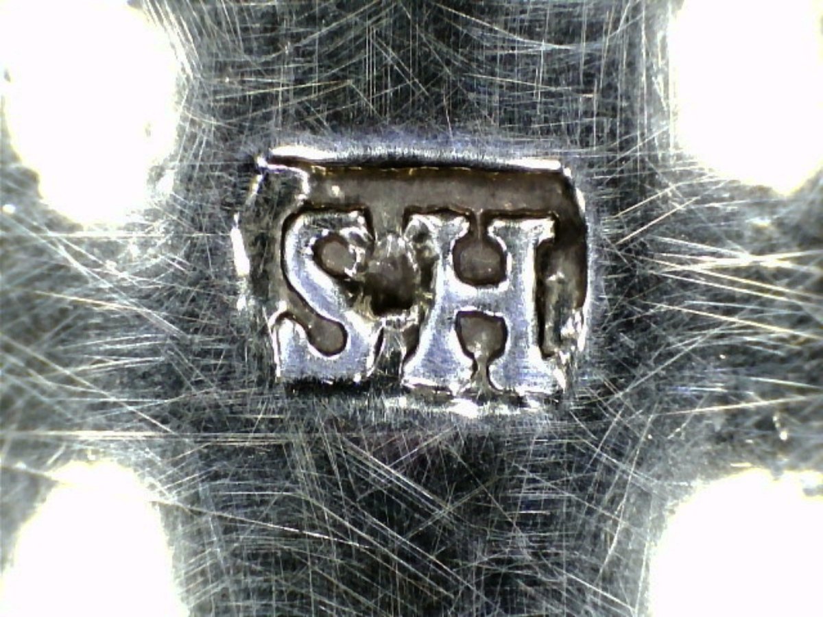 Set di sei saliere in argento vermeil, Solomon Hougham, Londra, 1811-photo-2