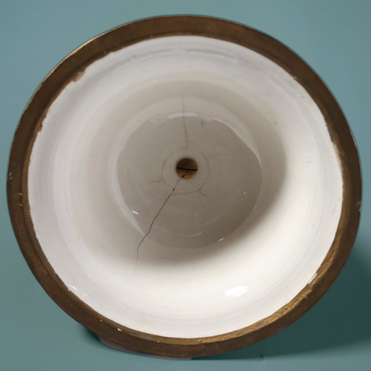 Grande vaso Francese di Napoleone. Firmato H. Desprez, Sèvres. Fine XIX secolo-photo-4