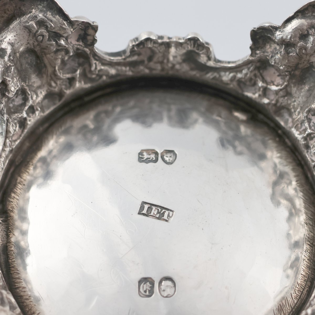 Coppia di zuccheriere in argento sterling Regina Vittoria, J E Terrey & Co, Londra 1840-photo-3