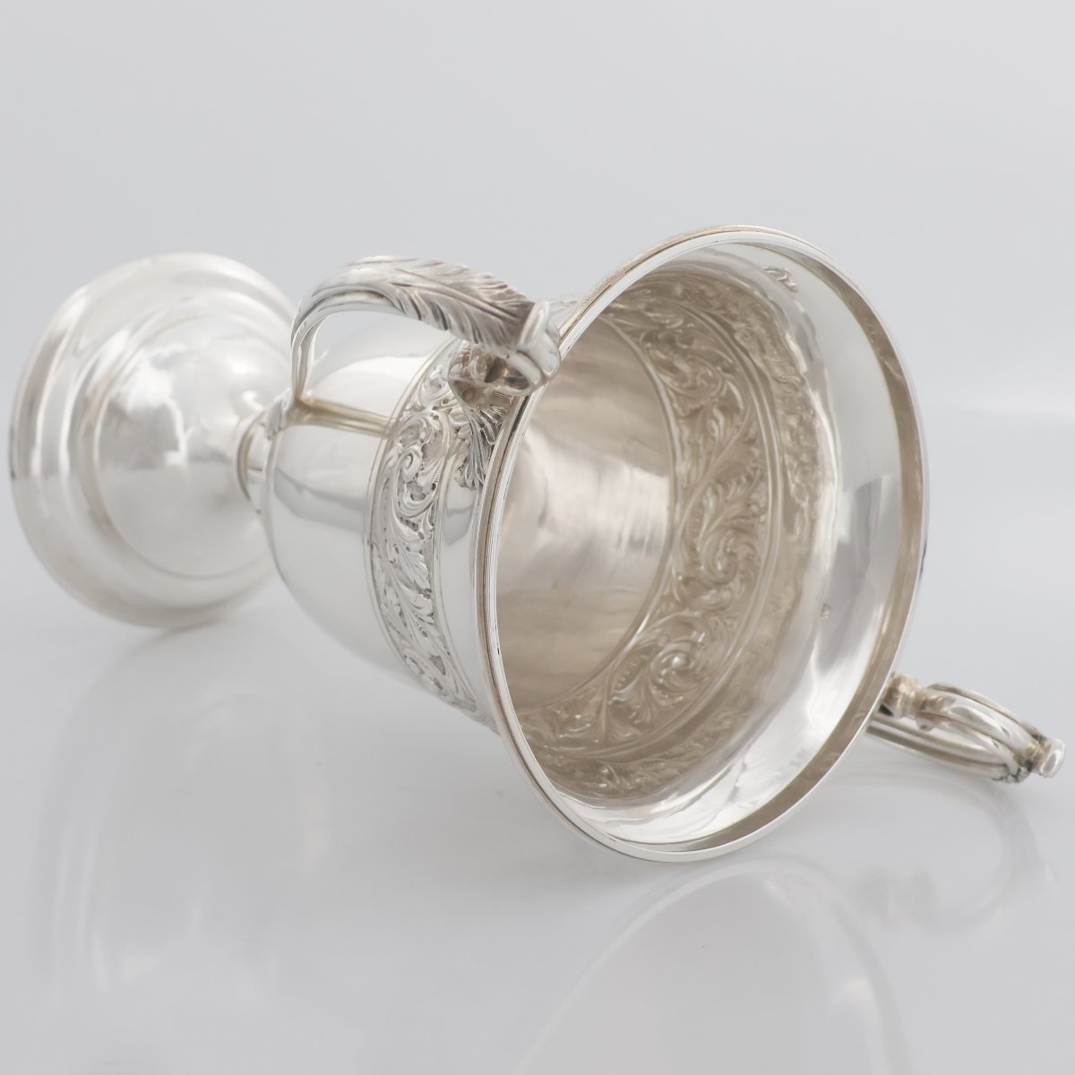 Coppa trofeo in argento sterling Giorgio V, David & Maurice Davis, Birmingham, 1911-photo-3