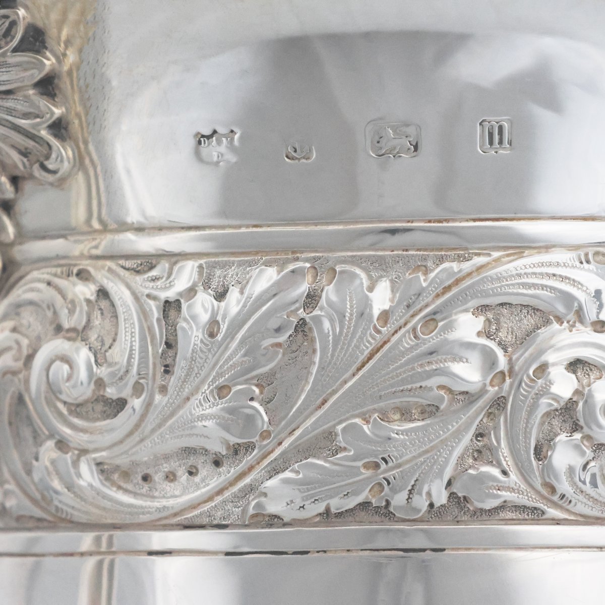 Coppa trofeo in argento sterling Giorgio V, David & Maurice Davis, Birmingham, 1911-photo-4