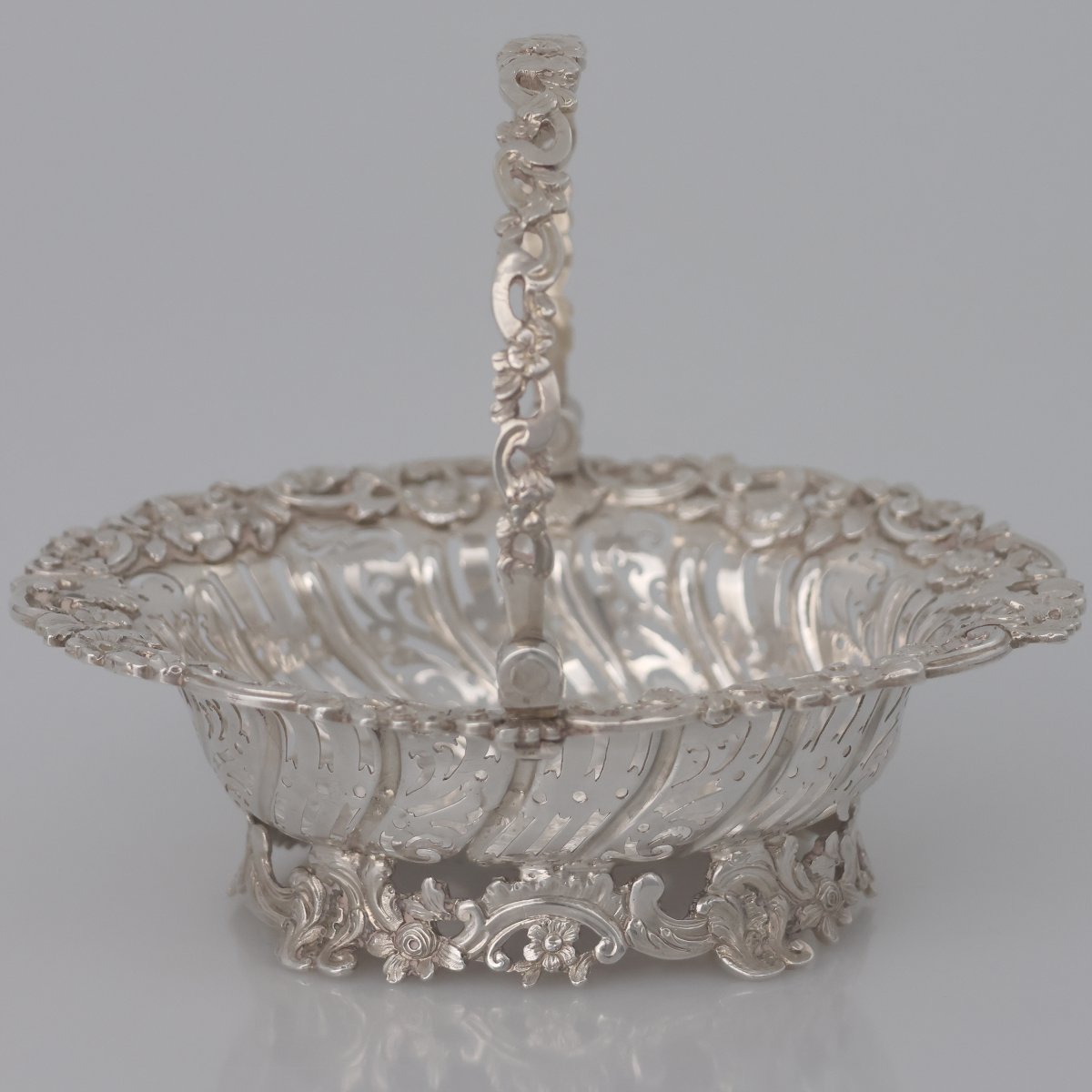 Contenitore per tè Giorgio II montato in argento sterling, Londra, 1754-photo-3