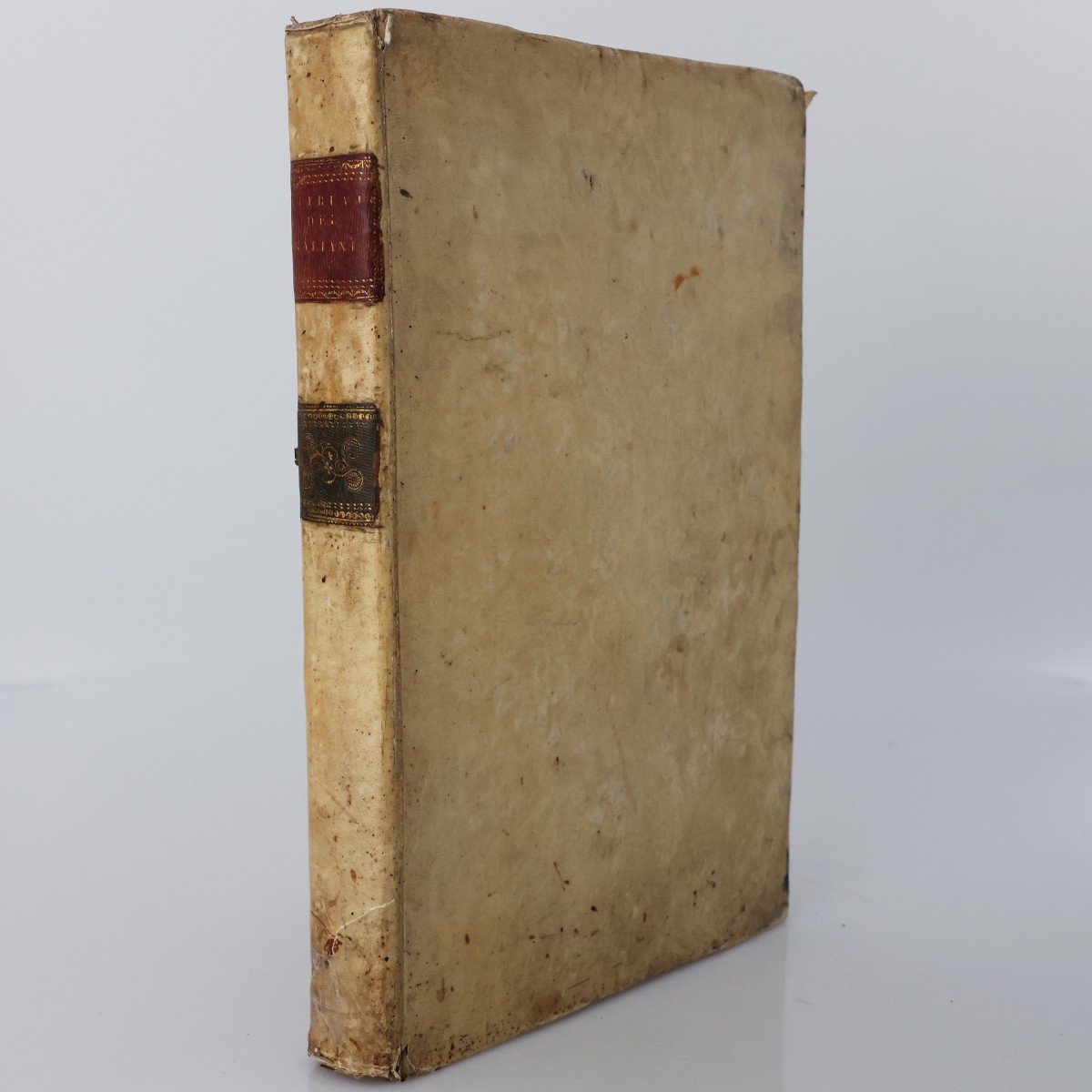 Vitruvio Marco Pollione. L'architettura.. Edizione seconda. Siena e Napoli Bindi e Terres. 1790