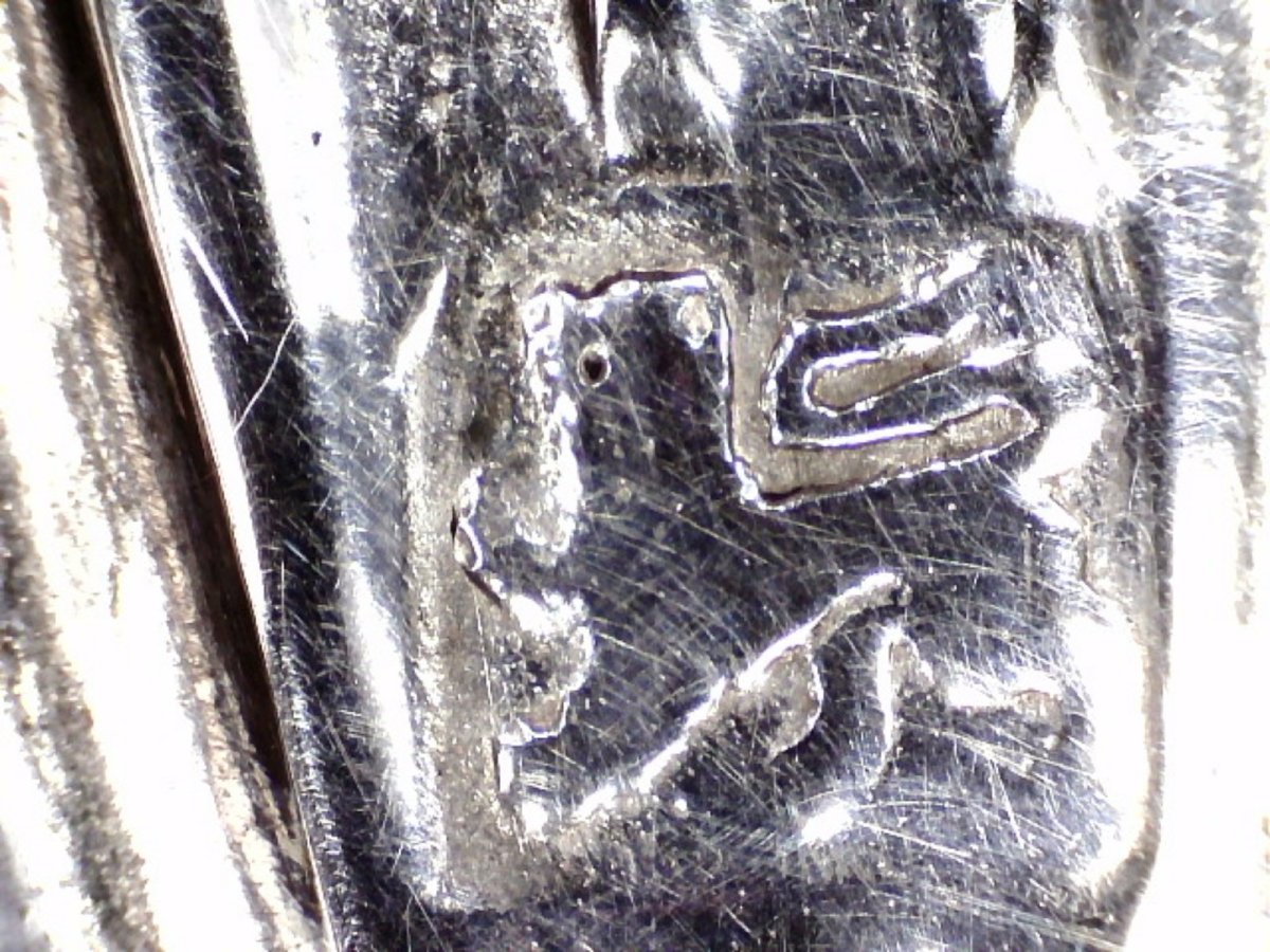 Tankard in argento sterling Carlo II, John Ruslen, Londra, 1680-photo-6