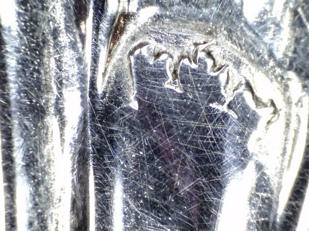 Tankard in argento sterling Carlo II, John Ruslen, Londra, 1680-photo-7