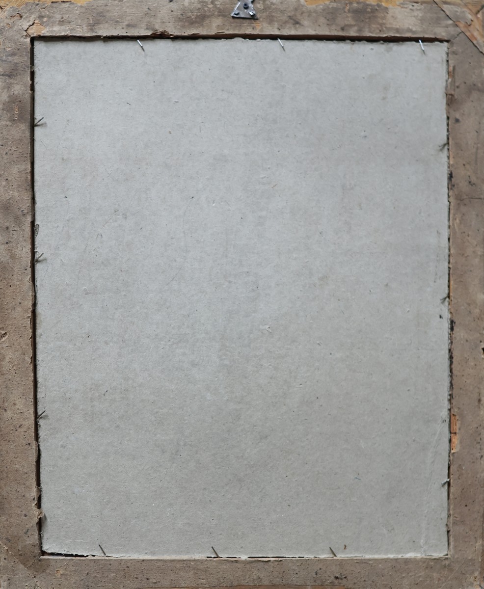 Antoon Van Dyck scuola di, Anversa 1599 - Londra 1641; L'incoronazione di spine, olio su rame-photo-1