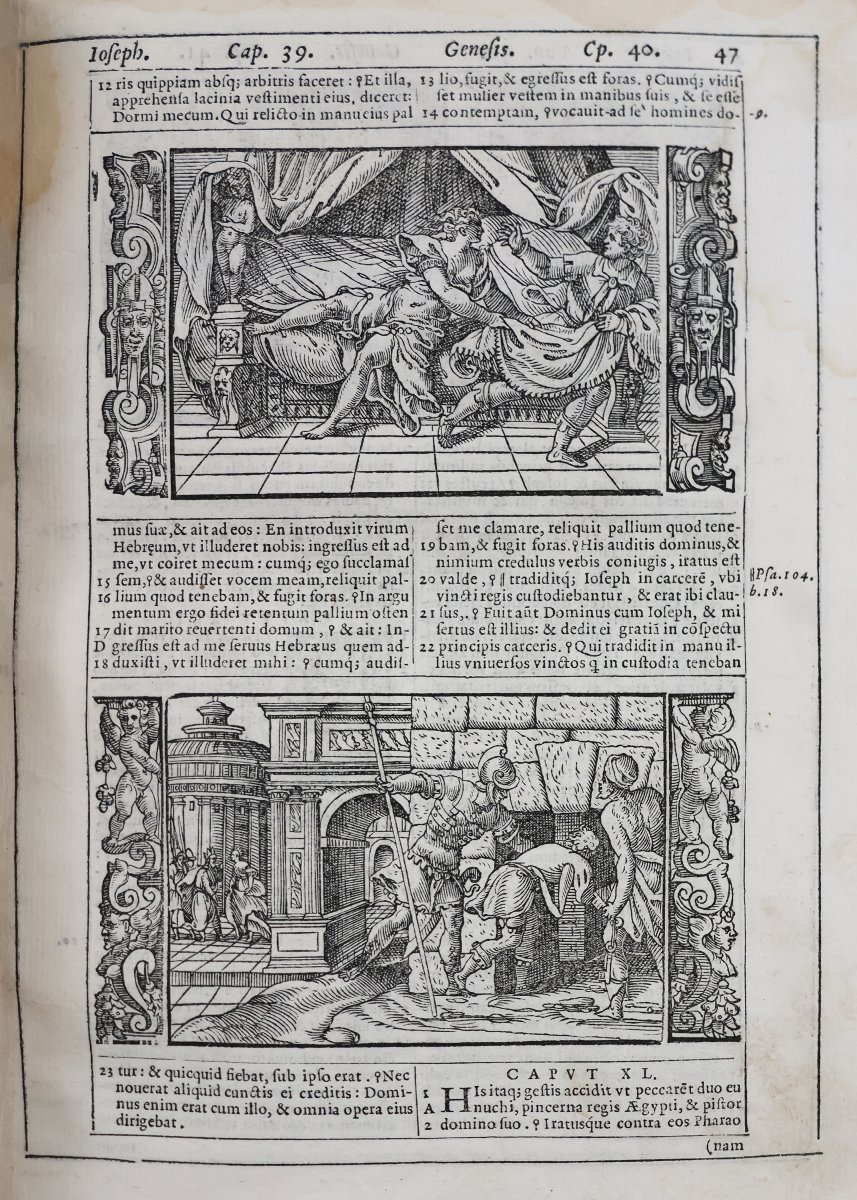 Biblia ad vetustissima exemplaria nunc recens castigata. Venetiis, Nicolai Bevilaquae. 1574-photo-4