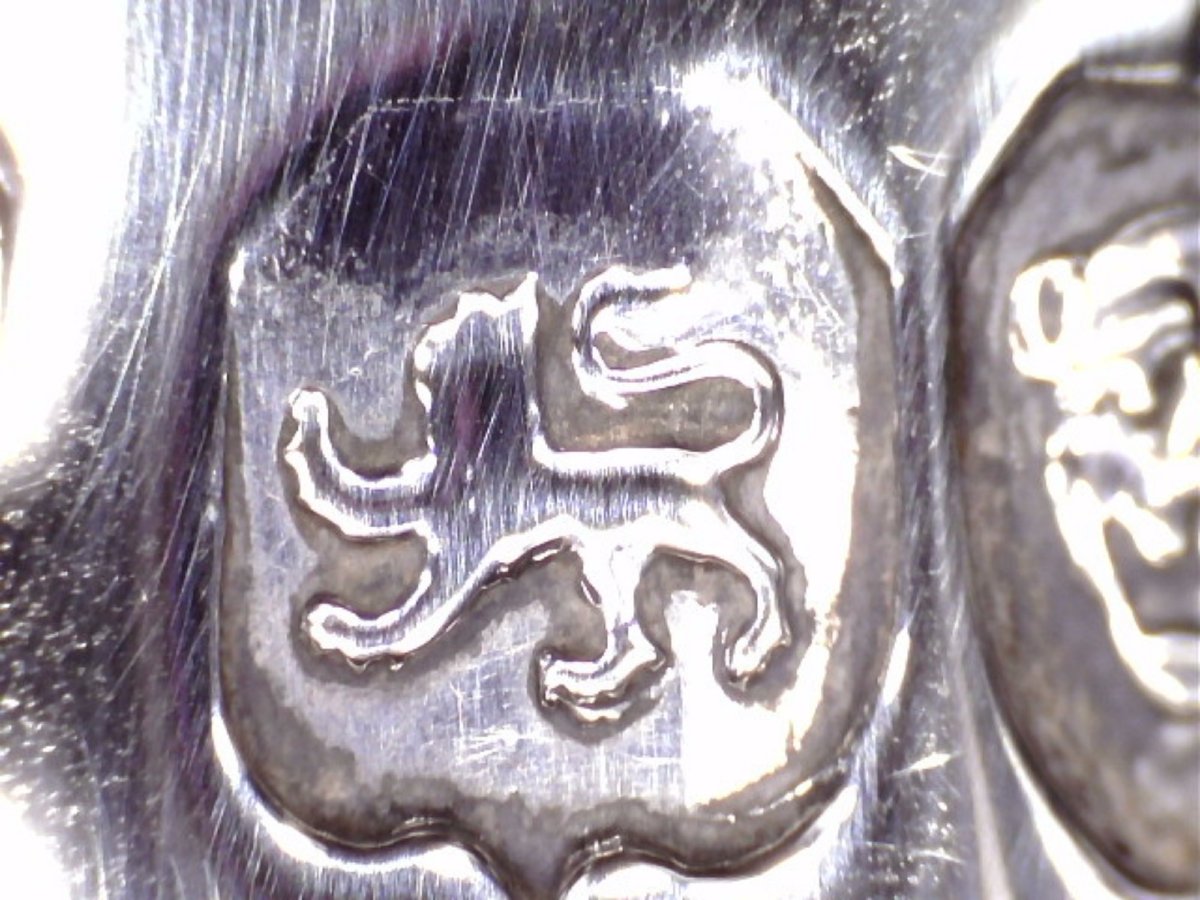 Cioccolatiera in argento sterling Giorgio IV, George Cowie, Londra, 1826-photo-3