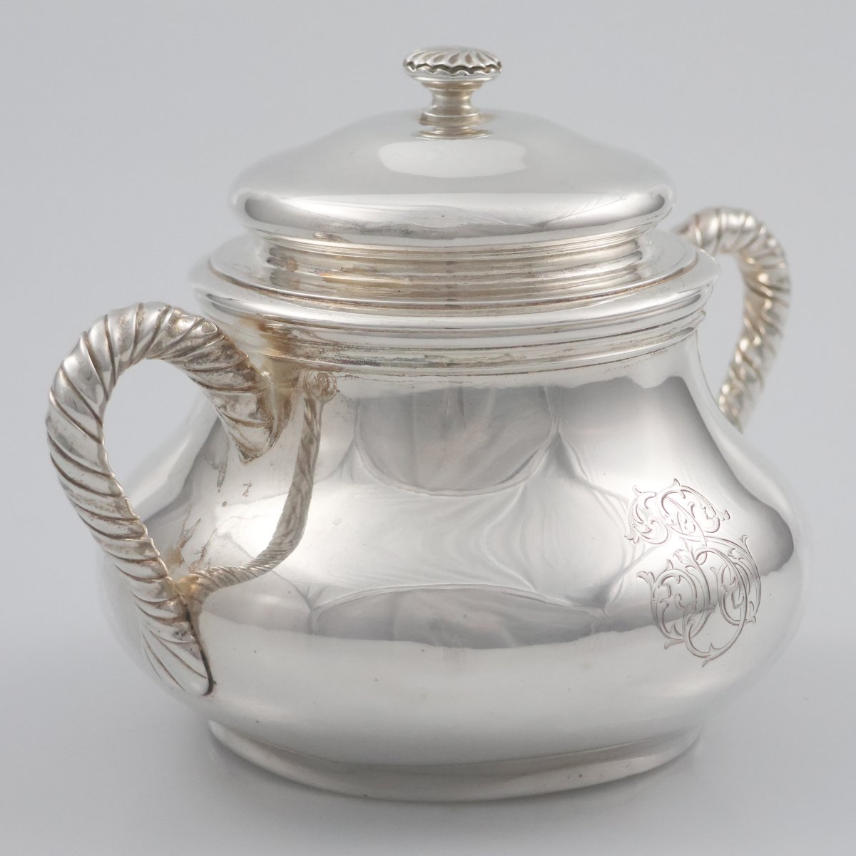 Servizio da tè e caffè in argento, Odiot, Parigi, XIX-XX secolo-photo-2