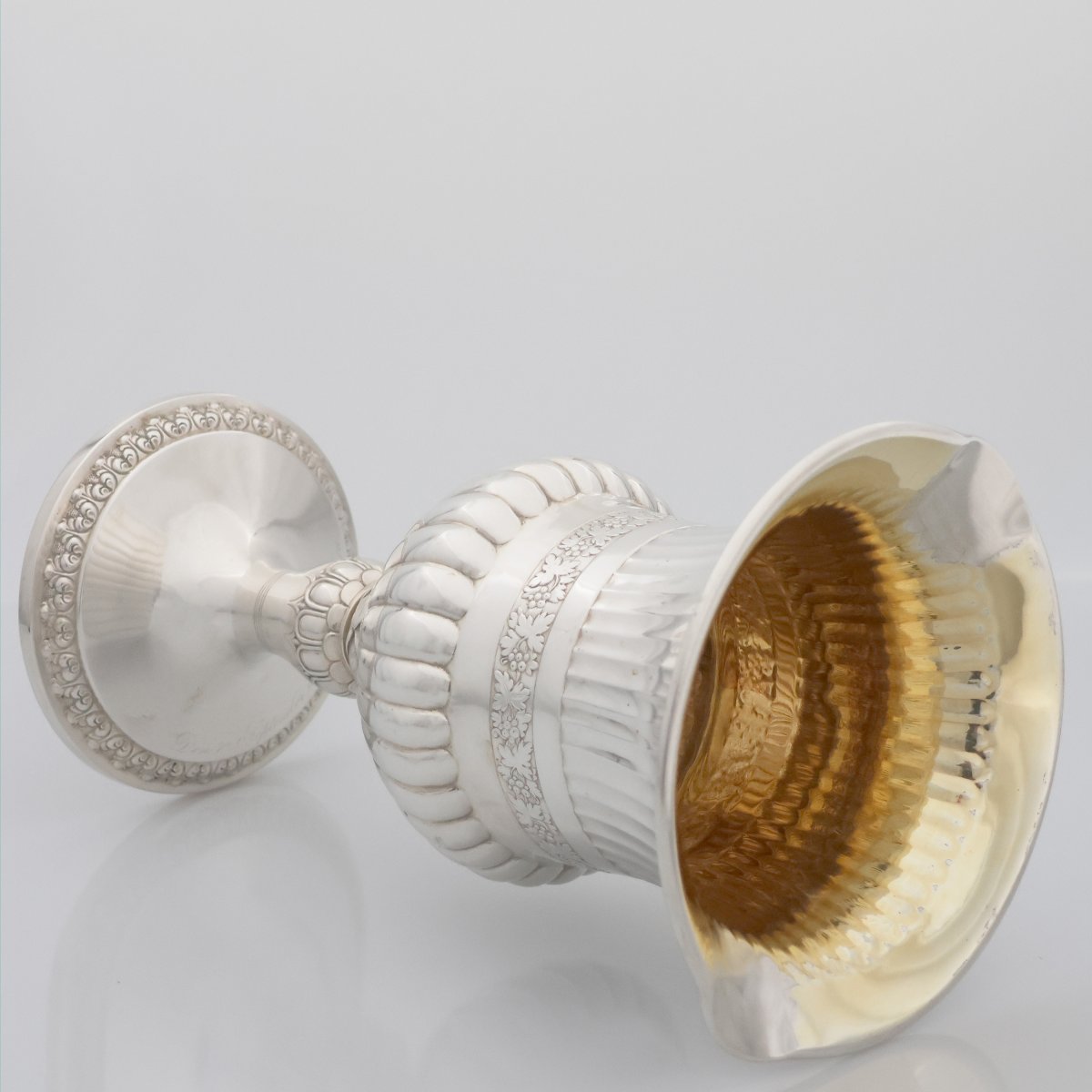 Coppa trofeo Danese in argento, Christian Olsen Moller, Copenaghen, 1832?-photo-2