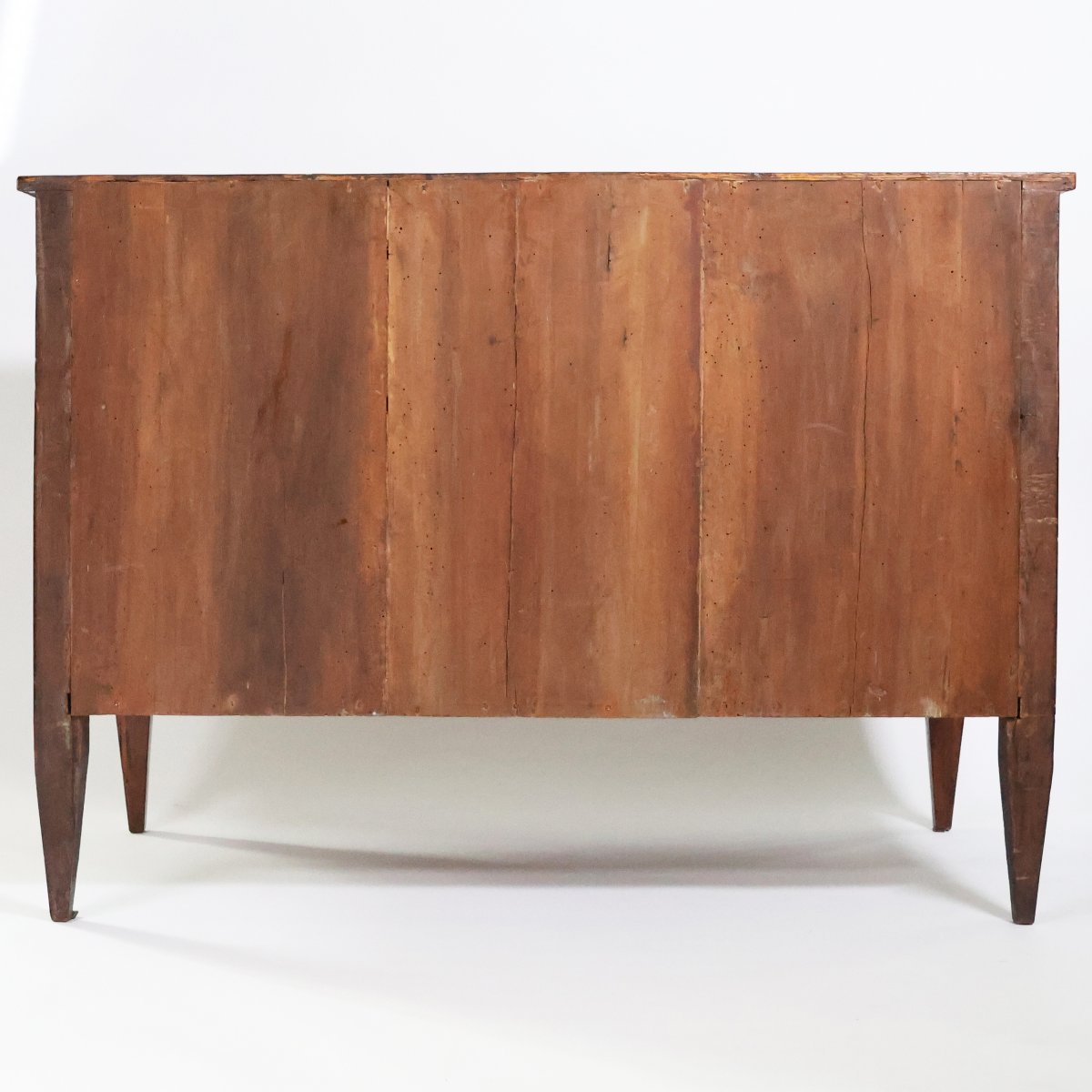 Comò lastronato in palissandro ed intarsiato in legni vari, Lombardia, fine XVIII secolo-photo-1