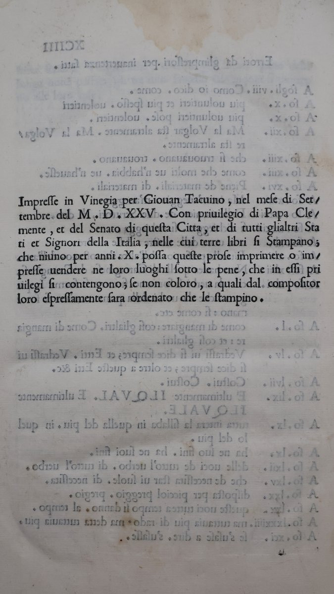Bembo Pietro. Prose di .. nelle qvali si ragiona della volgar lingva.. In Vinegia, 1525-photo-3