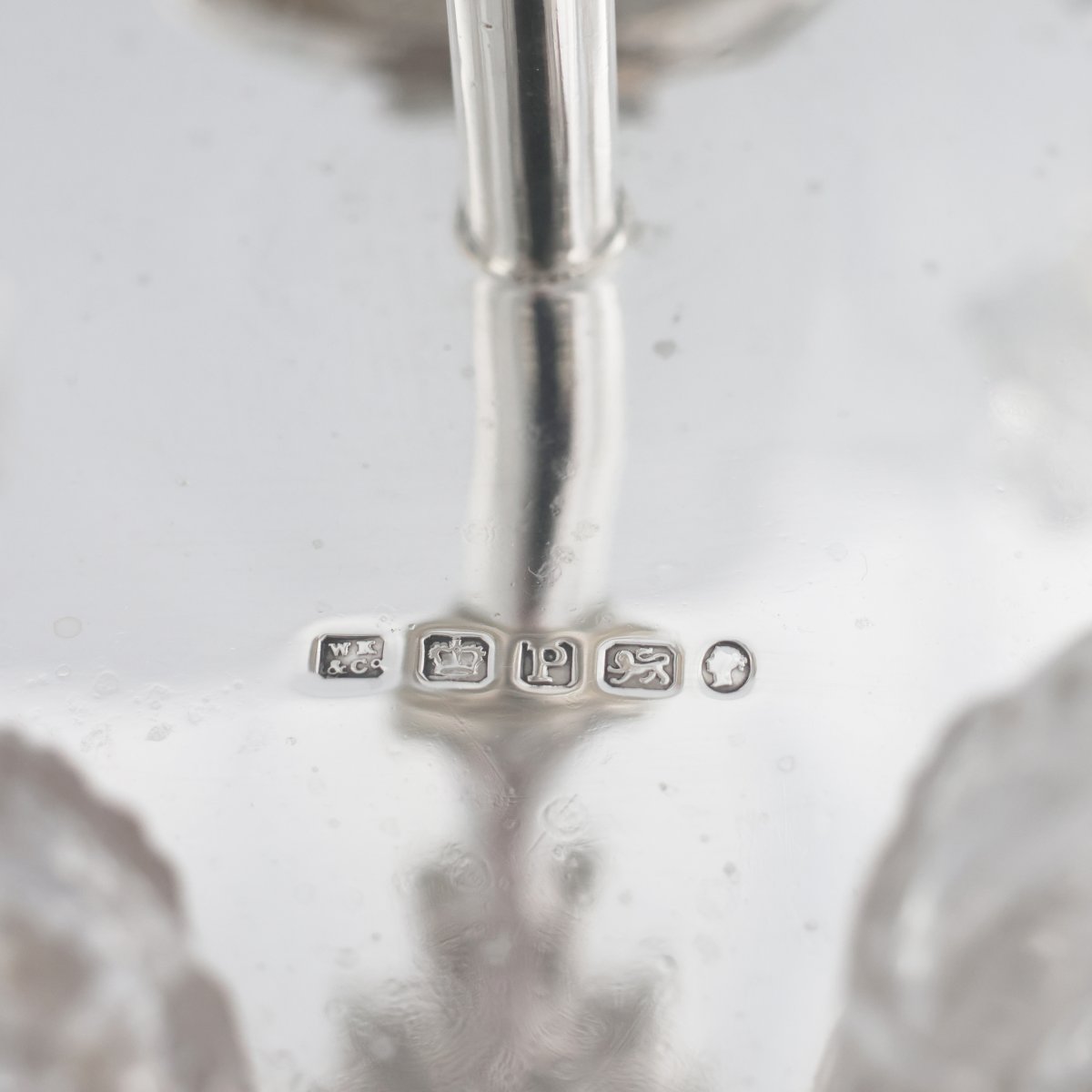 Supporto per condimenti in argento Regina Vittoria, Walker Knowles & Co., Sheffield, 1858-photo-5